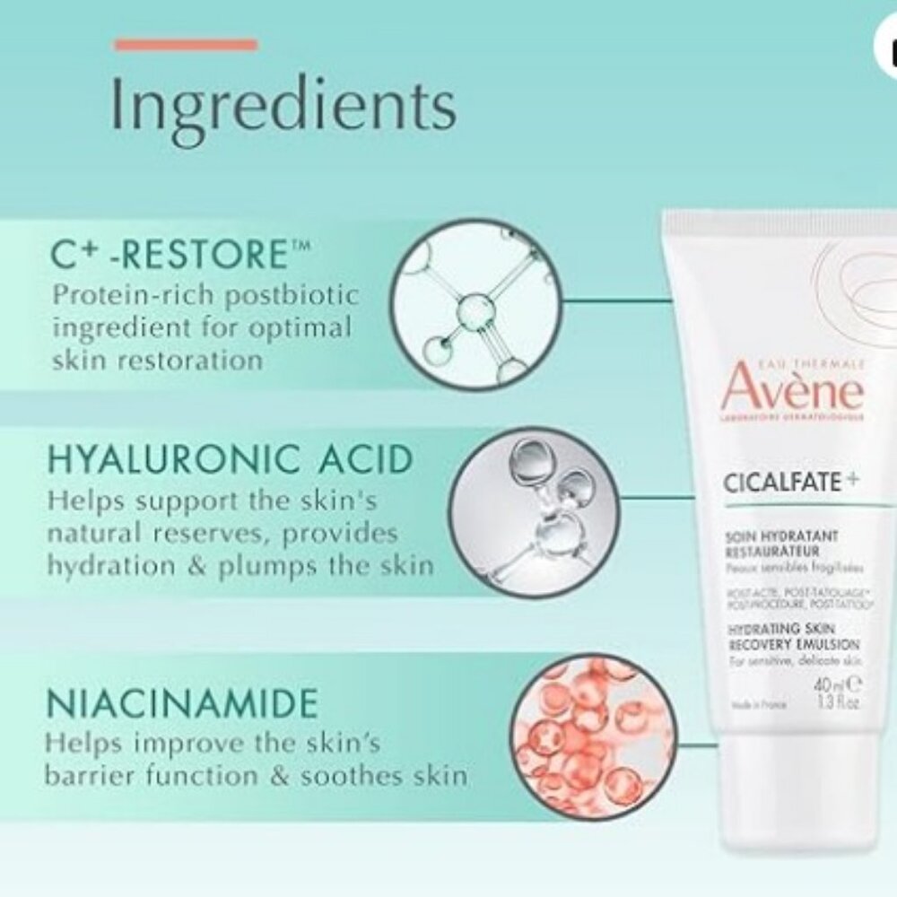 Cicalfate Restorataive Protective Cream for Post-Procedure and Post-Tattoo - Picture 3 of 3
